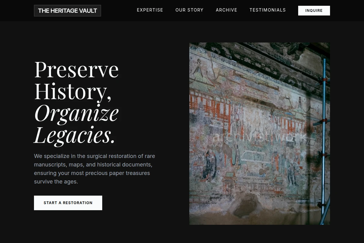 Document Art Restoration