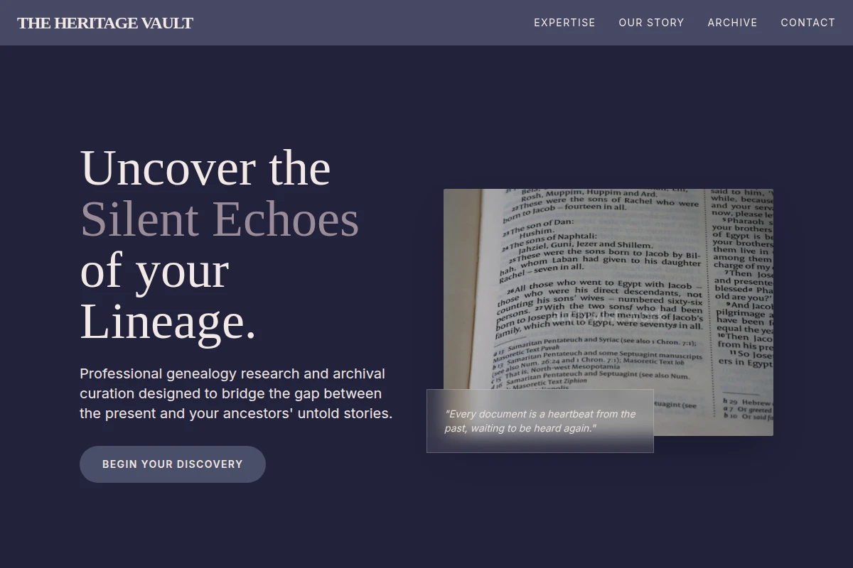 Relic Genealogy